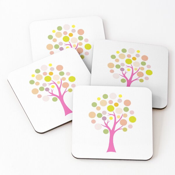 Item preview, Abstract Colourful Dot Tree designed and sold by urbanbuzzz.
