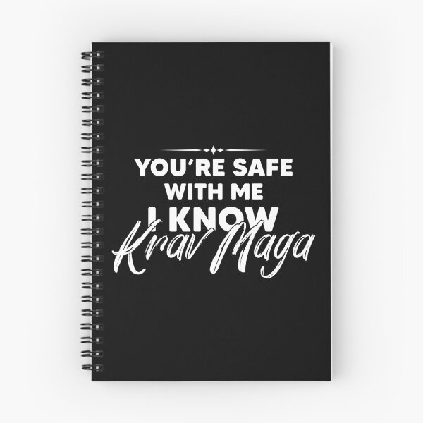 Item preview, You are safe with me I know Krav Maga designed and sold by Nessshirts.