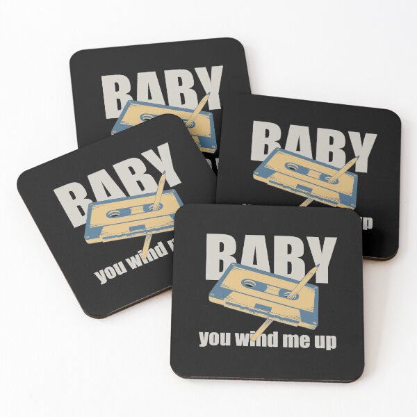 Item preview, Baby You Wind Me Up Vintage Cassette Tape Being Wound By Pen product designed and sold by NoveltyMerch.