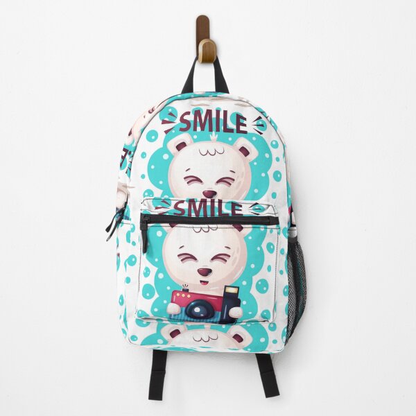 Item preview, Smile Bear with Cute Camera designed and sold by kawacute.