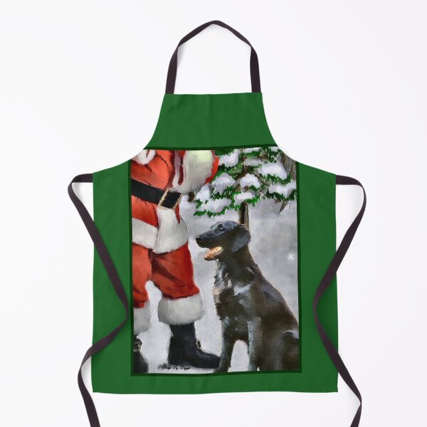 Item preview, Flat-Coated Retriever With Santa Christmas Gifts designed and sold by springdaleshops.