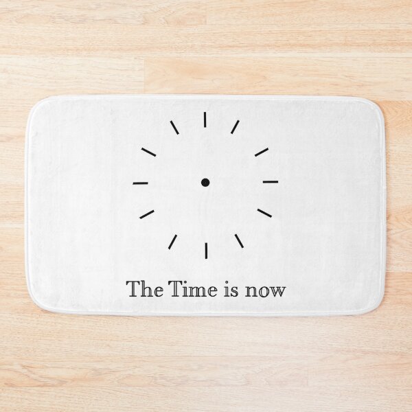 Item preview, The Time is Now Clock Face designed and sold by ToriaScarlett.