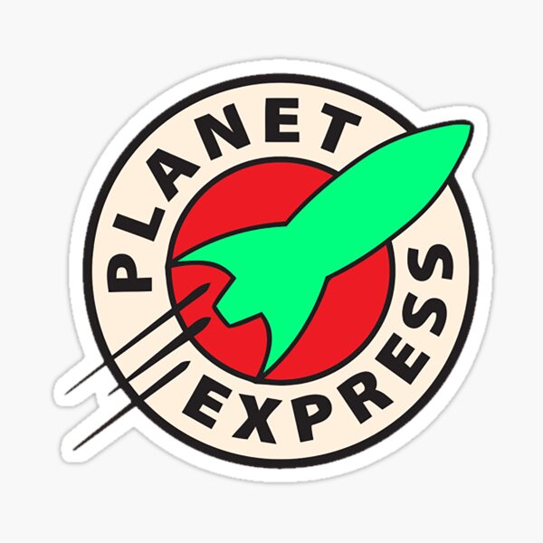 Old Bessie Planet Express Sticker
