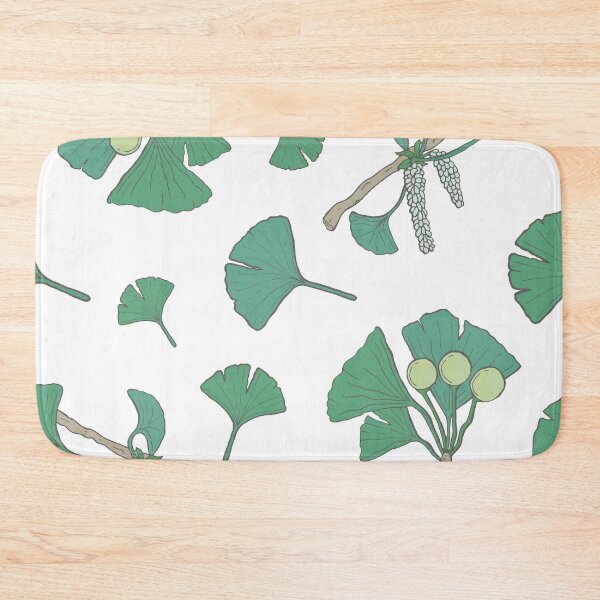 Item preview, Green Ginko Branches designed and sold by mischellero.