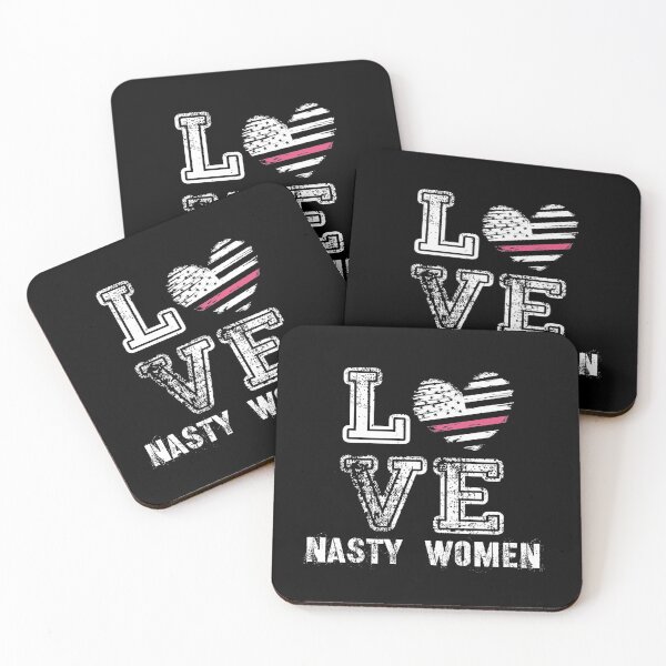 Item preview, love nasty women Biden Harris 2020 designed and sold by J AND J  PRINTS.