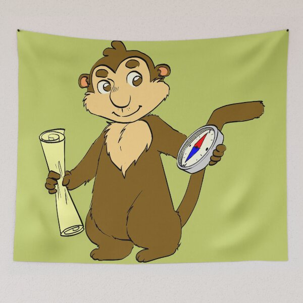 Item preview, Little monkey designed and sold by ingosplanet.