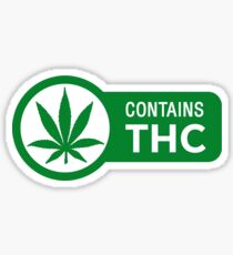 Marihuana Sticker