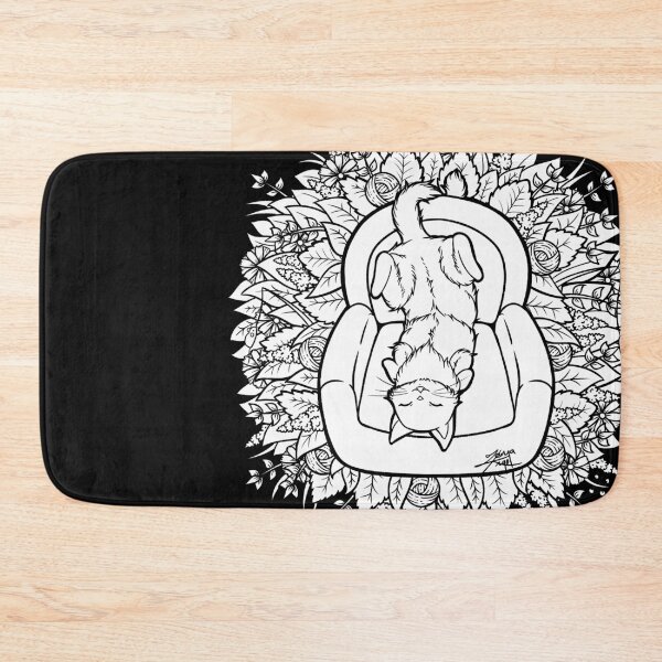Item preview, Cute Couch Potato Cat Illustration designed and sold by ZaryaKiqo.