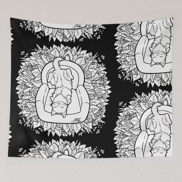Item preview, Cute Couch Potato Cat Illustration designed and sold by ZaryaKiqo.