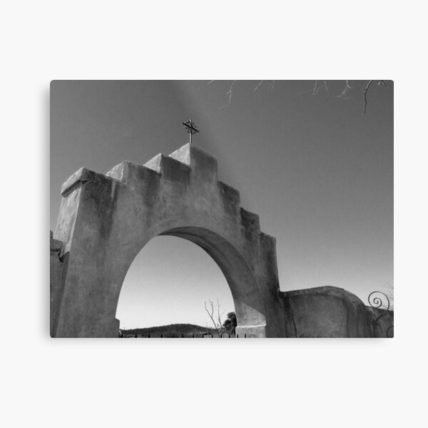 San Xavier Del Blac Mision Metal Print