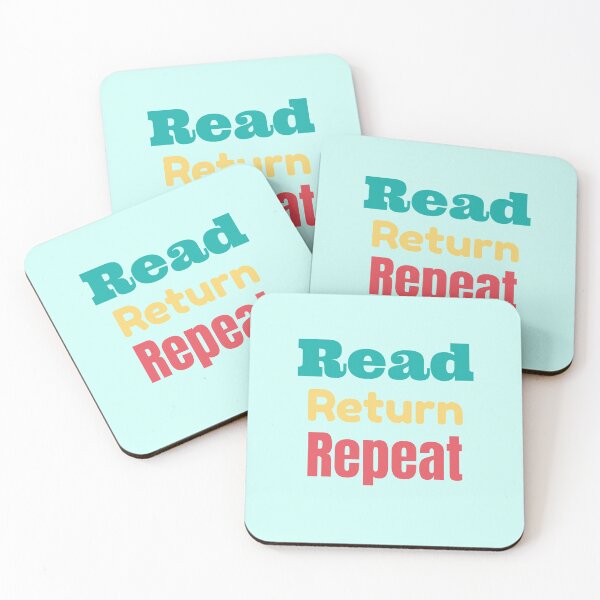 Item preview,  Read return repeat designed and sold by Be Chill.