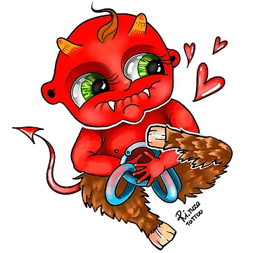Artwork thumbnail, Baby devil by RiRuza