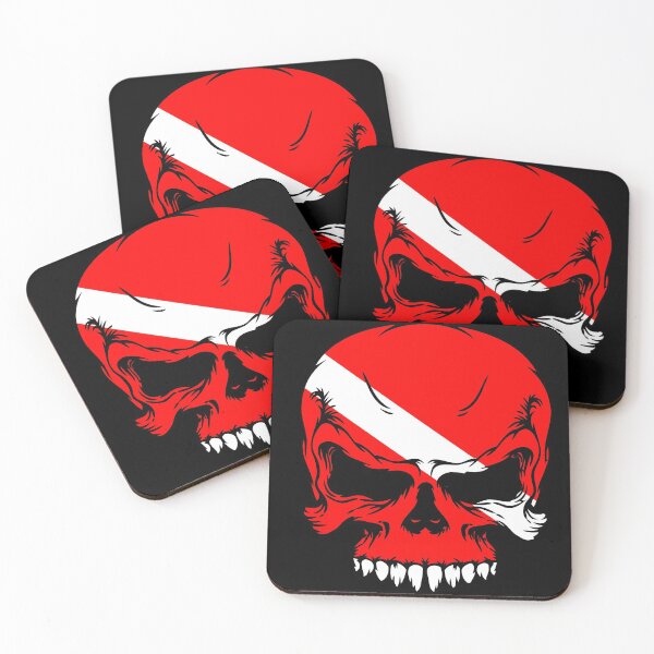 Item preview, Scuba diving skull designed and sold by FirstImpact.