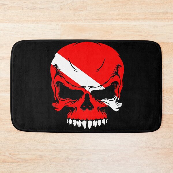 Item preview, Scuba diving skull designed and sold by FirstImpact.