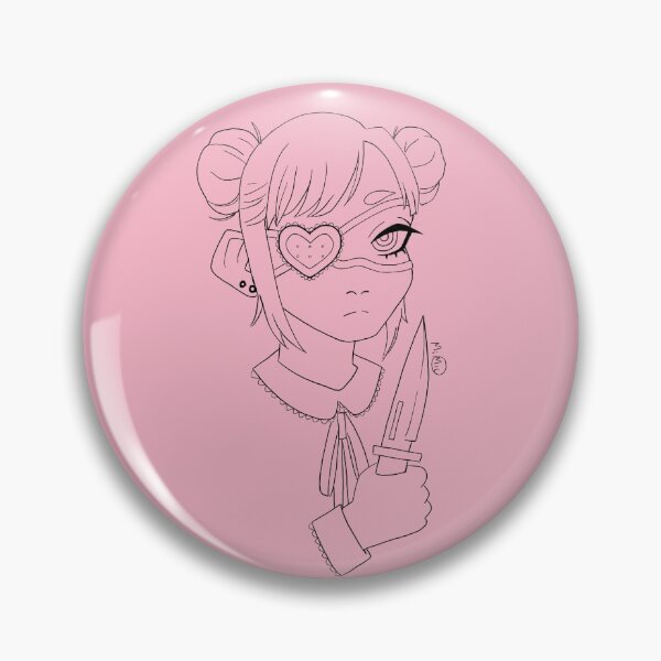 Item preview, Knife girl designed and sold by MioMio Doodles.