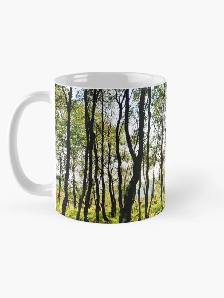 Thumbnail 5 of 6, Coffee Mug, Sunlit Trees designed and sold by Frugal Mr B.