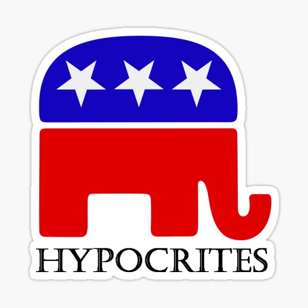 Item preview, Republican Logo: HYPOCRITES designed and sold by tshirtsfordays.