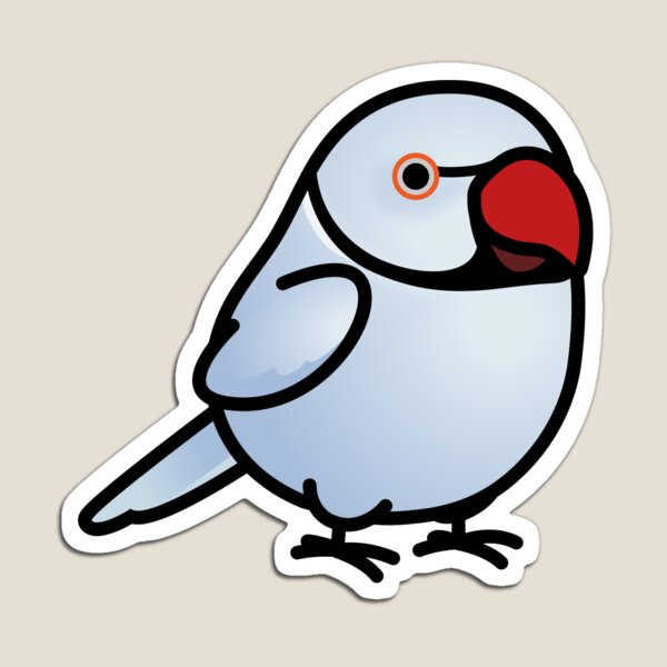 Item preview, Chubby Violet Indian Ringneck Parakeet designed and sold by birdhism.