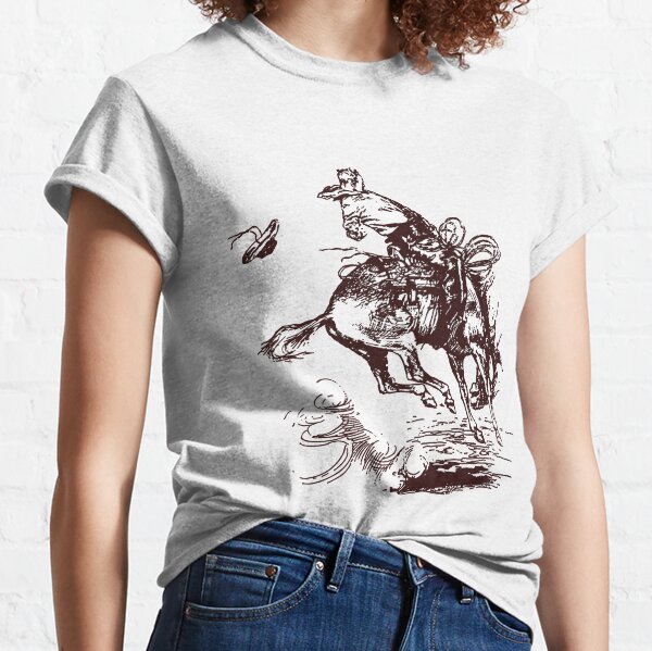 Women's Bucking Bronco Tee - Women's Graphic Western T-shirt