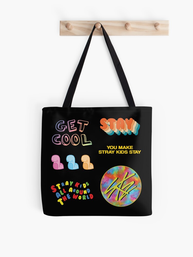 STICKER PACK - Stray Kids SKZ Quotes Funny Cute Collage BRIGHT [BUY MEDIUM  OR LARGER FOR STICKER PACK] Backpack for Sale by SugarSaint