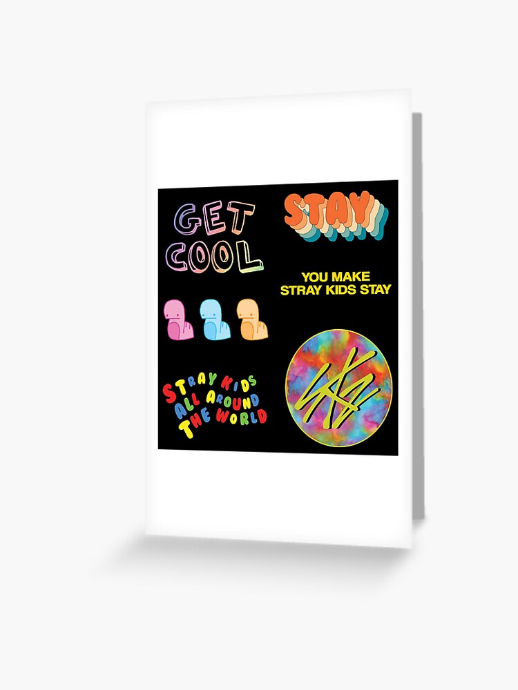 STICKER PACK - Stray Kids SKZ Quotes Funny Cute Collage BRIGHT [BUY MEDIUM  OR LARGER FOR STICKER PACK] Backpack for Sale by SugarSaint