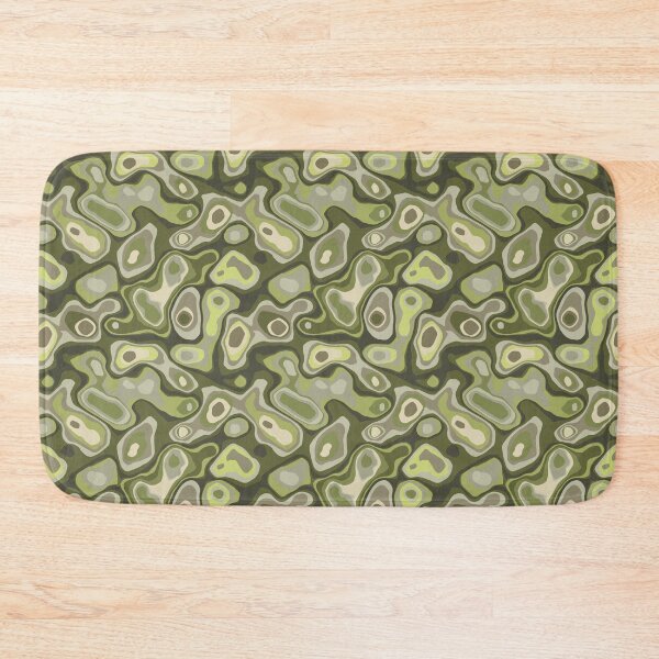 Item preview, Incognito Contour in Olive Drab designed and sold by Annette Chabidon Studio.