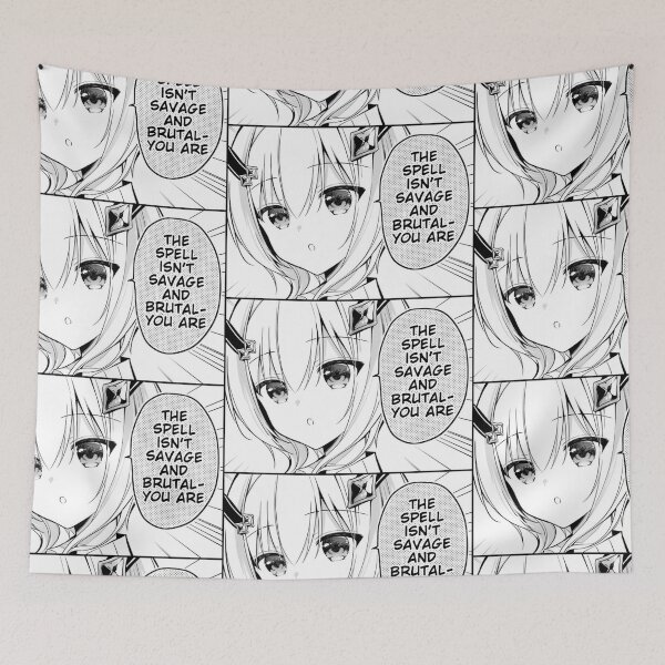 Item preview, The Spell Isn't Savage and Brutal - You Are | Misfit of Demon King Academy designed and sold by mangaBear.