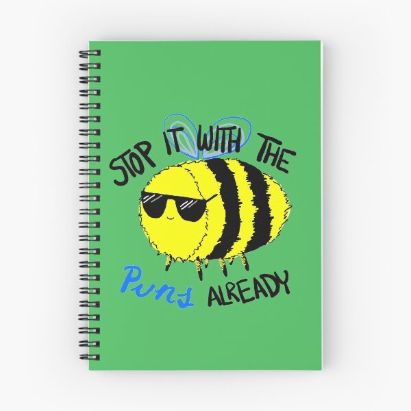 Item preview, "Stop It With The Puns Already" designed and sold by StickItToWorld.