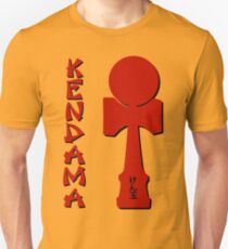 Kendama, EnglishJapanese, red Slim Fit T-Shirt