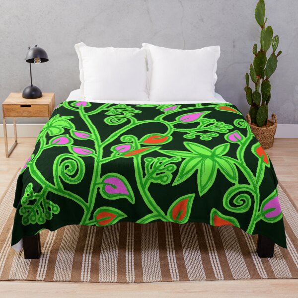 Item preview, Floral pattern in green designed and sold by cuprum.