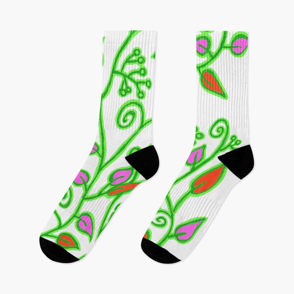 Item preview, Floral pattern in green designed and sold by cuprum.