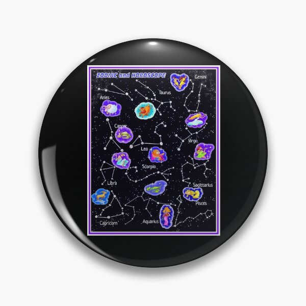 Item preview,  ZODIAC and HOROSCOPE : Animation Style Star Images Print designed and sold by posterbobs.