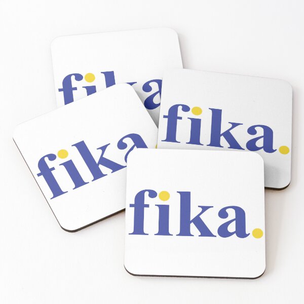 Item preview, Fika Classic Yellow and Blue designed and sold by Corduroy9.