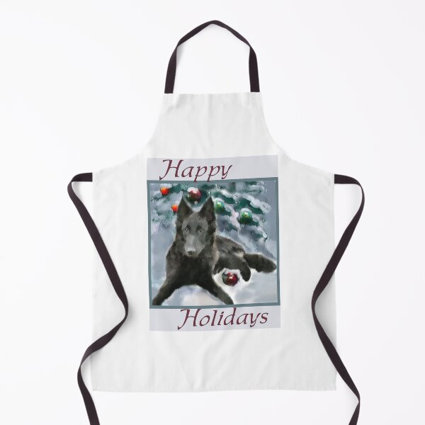 Item preview, Belgian Sheepdog Groenendael Christmas Art Gifts designed and sold by springdaleshops.