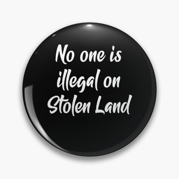 Item preview, No one is illegal on stolen land designed and sold by ayyoubdz.