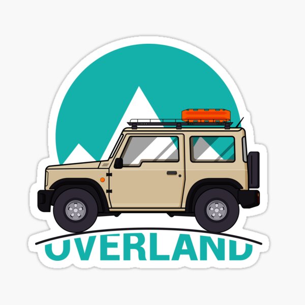 Jimny Overland Sticker