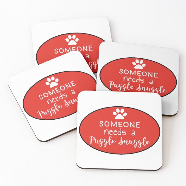 Item preview, Someone needs a Puggle snuggle! Puggle gift - Puggle sticker - Puggle shirt designed and sold by smooshfaceutd.