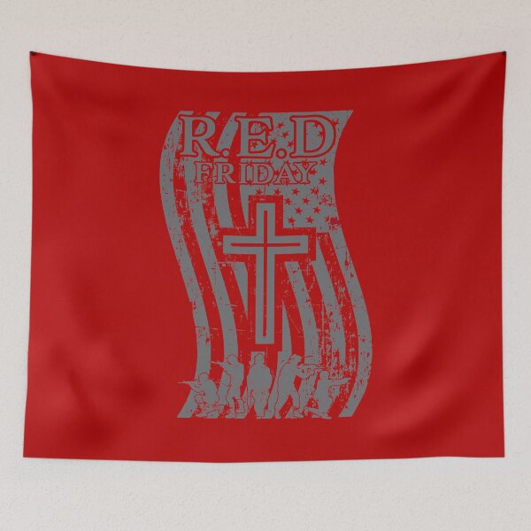 Item preview, R.E.D. Remember Everyone Deployed designed and sold by Warrior Veteran Clothing.