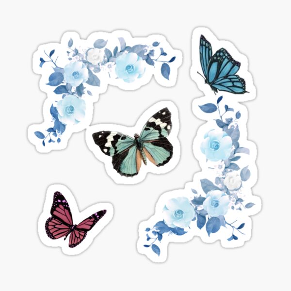 Item preview, Flowers and butterfly designed and sold by WEShop23.