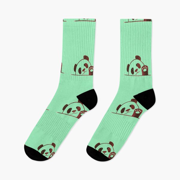 Item preview, Cute cartoon baby panda waving designed and sold by AYACHI90.