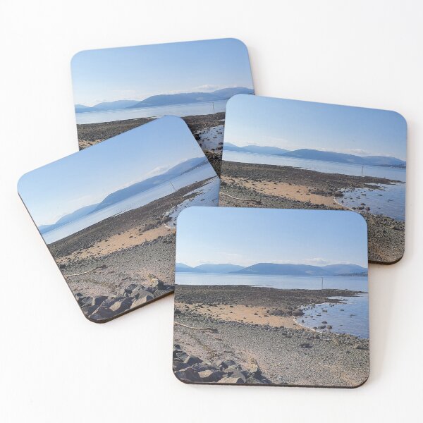 Item preview, Battery Park beach Greenock View of River Clyde designed and sold by Scottish Photography .