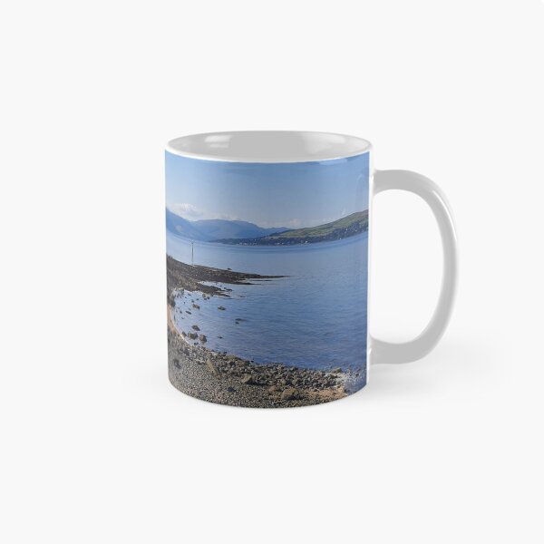 Item preview, Battery Park beach Greenock View of River Clyde designed and sold by Scottish Photography .