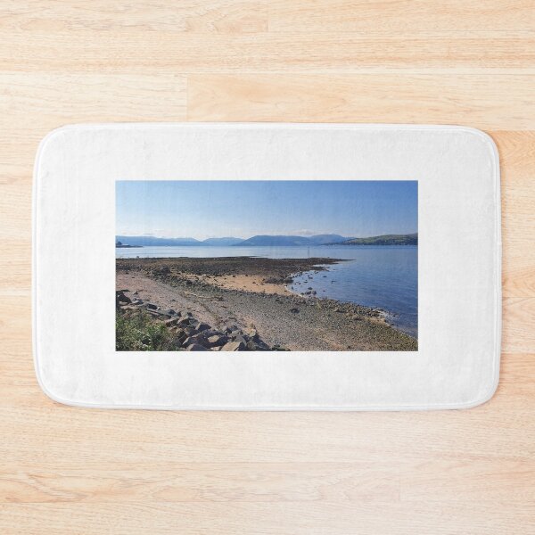 Item preview, Battery Park beach Greenock View of River Clyde designed and sold by Scottish Photography .