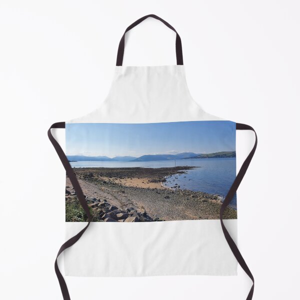 Item preview, Battery Park beach Greenock View of River Clyde designed and sold by Scottish Photography .