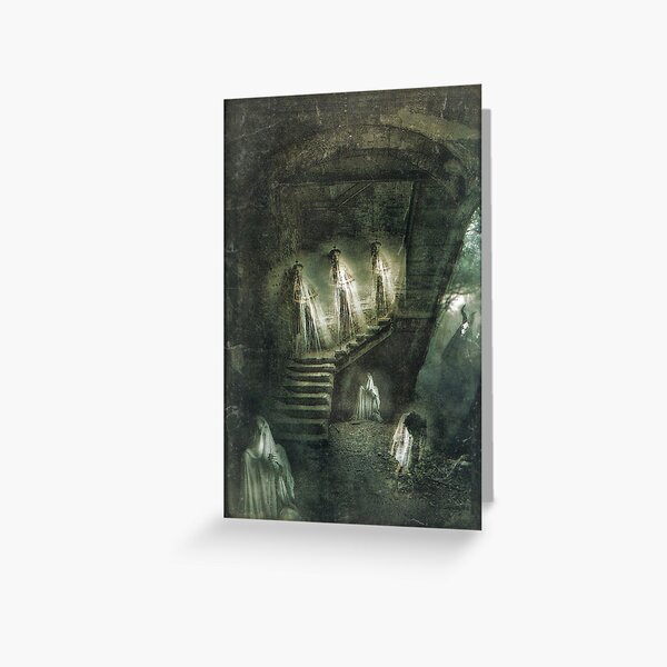 Offering at Dusk Greeting Card
