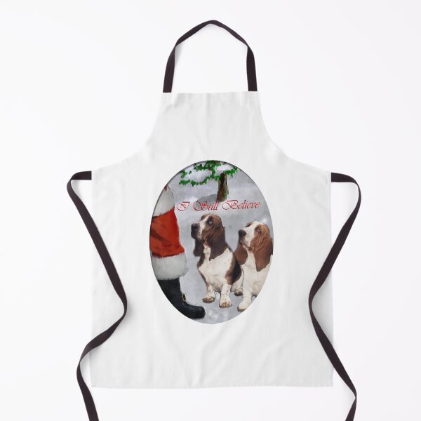 Item preview, Two Basset Hounds Christmas designed and sold by springdaleshops.