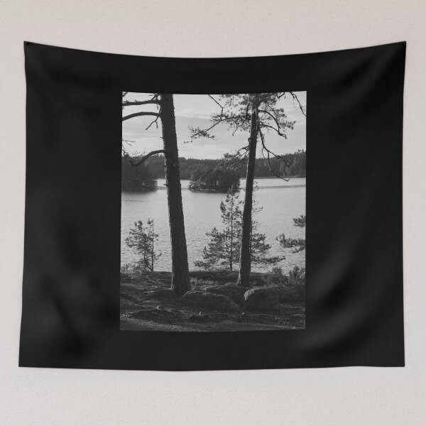 Item preview, Lake Matilda in bw. Teijo National Park designed and sold by Jouko Lehto Photography.