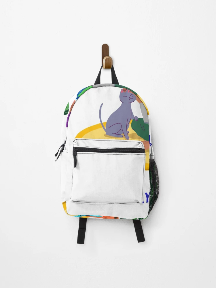 Thumbnail 1 of 3, Backpack, Stay Home designed and sold by Ruthria.