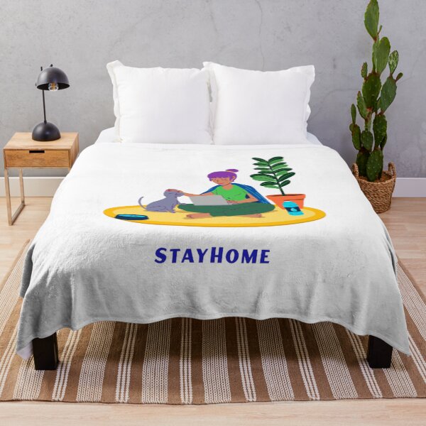 Item preview, Stay Home designed and sold by Ruthria.