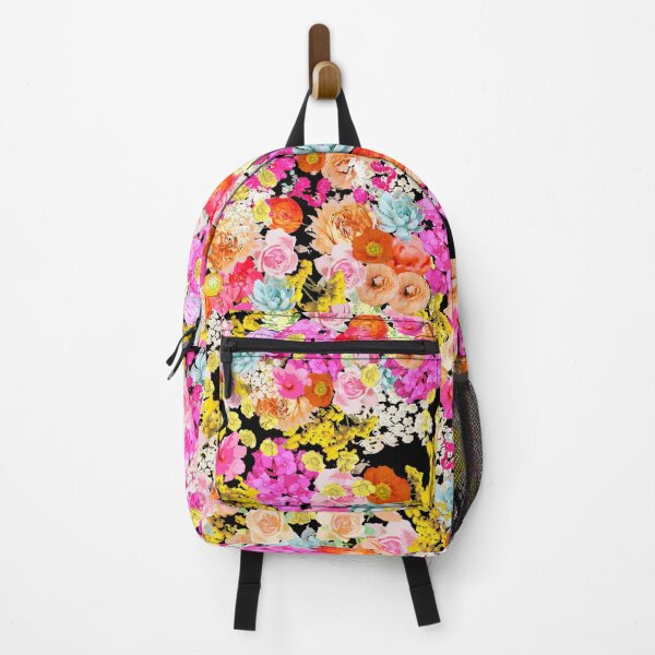 Item preview, Summer Bright Floral on Black designed and sold by The Artwerks.